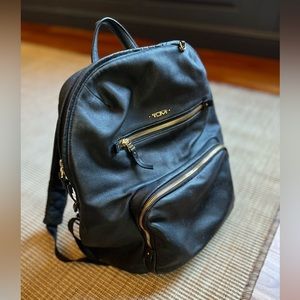 Tumi leather backpack still in great condition